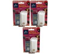 Glade Mini Merry Lampone Cheers Starter Set 3 X 10ml+3x Dispositivo Vin Brulè &