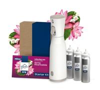 Glade ONE Refillable Room Spray, Relaxing Zen, 1 Diffuore, 3 Ricariche | Spray Ricaricabile Starter Kit, Combatte Gli Odori, Lunga Durata, Fragranza: Relaxing Zen, 1 Diffusore, 3 Ricariche (3x13 ml)