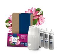 Glade ONE Touch & Spray, Relaxing Zen, 1 Diffusore e 3 Ricariche (3x13 ml) | Diffusore Spray per Bagno Starter Kit, Combatte Gli Odori, Lunga Durata, Relaxing Zen, 1 Diffusore e 3 Ricariche (3x 13 ml)