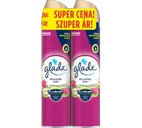 Glade Profumo Relaxing Zen Deodorante Aerosol, Sandalo e Mela, Profumo di Lunga durata, 2 x 300 ml