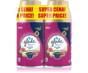 GLADE Relaxing Zen deodorante automatico per ambienti ricarica 2x269 ml