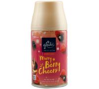 Glade Automatico Spray Ricarica Merry Lampone Cheers 1 X 250ml Vin Brulè Profumo