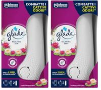 Glade Sense & Spray, Profumatore Ambiente con sensore di movimento, Fragranza Relaxing Zen, 20ml (Confezione da 2)