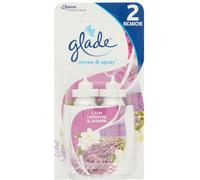 GLADE Tranquil Lavender & Aloe 2 Ricariche Per Profumatore D'Ambiente