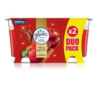 GLADE Warm Apple Pie candela profumata 2x112 g