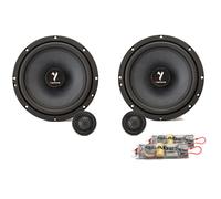 Gladen Gamma 165.2 Slim Altoparlanti 16,51 cm 16cm 2 vie 3 Ohm