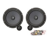 Gladen Gamma 200.2 Altoparlanti 20cm 20,32cm 2 Vie 3 Ohm Coppia 100 W Neri