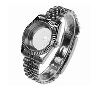 Gladiaond 1 cassa for orologio in acciaio da 36 mm e 40 con vetro zaffiro cinturino Jubilee for movimento NH35a NH36, quadrante 28,5(4,40mm)