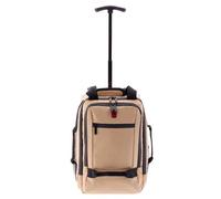 Gladiator 3900 2 ruote Zaino trolley 40 cm Scomparto per laptop beige