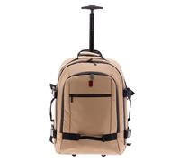 Gladiator 3900 2 ruote Zaino trolley 55 cm Scomparto per laptop beige