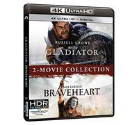 Gladiator/Braveheart 2-Movie Collection (4K Ultra HD + Digital) (4K UHD Blu-ray)