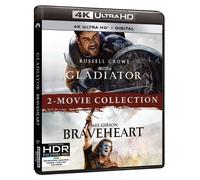 Gladiator/Braveheart 2-Movie Collection (4K Ultra HD + Digital) (4K UHD Blu-ray)