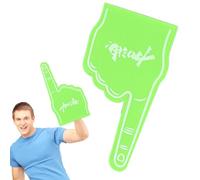 Gladiator Foam Finger - gigante in schiuma, mani in schiuma, gladiatori giganti, morbido e affidabile, adatto per partite di calcio, partite di basket per tifare la tua preferita
