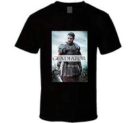 Gladiator Russell Crowe 1 T Shirt Black 3XL