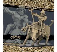 Gladiator Toro Reiter Miniatura Bull Reziario Figura per RPG Come D Pathfinder