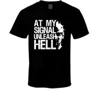 Gladiator Unleash Hell Russell Crowe Movie Roman T-Shirt Black L