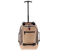 GLADIATOR Valigia Zaino con Ruote, Bagaglio a Mano, Polar, beige, cabina, BORSA CON RUOTE E ZAINO, MISURE SOTTO IL SEDILE RYANAIR
