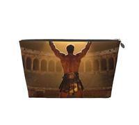 Gladiator Victory Pose - Beauty case da viaggio in pelle, impermeabile