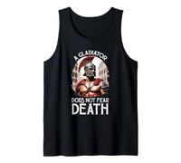 Gladiatore Impero Romano Senza Paura Gladiatore Lotta Roma Italia Canotta