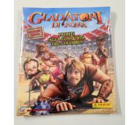 Gladiatori di Roma album vuoto + set figurine completo Panini 2012
