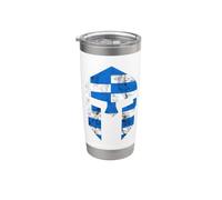 Gladiatori greci Spartan Casco Grecia Sparta Bicchiere termico in acciaio inox doppia parete