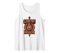 Gladiatori Onore Romano Gladio Spada Leone Antica Roma SPQR Canotta