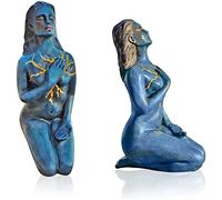 Gladyell Scultura a forma di dea spirituale, 18 cm, statua artistica della dea curativa, ornamenti artigianali in resina, decorazione per la casa, San Valentino, regalo di Pasqua