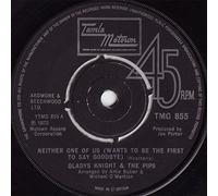 GLADYS KNIGHT AND THE PIPS - NEITHER ONE OF US 7 INCH (7" 45) UK TAMLA MOTOWN 1972