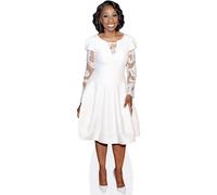 Gladys Knight (White Dress) a grandezza naturale