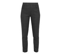 Gladys Leggings donna pied de poule con interno in pile - blu scuro