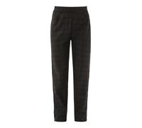 Gladys Leggings donna pied de poule con interno in pile - marrone