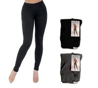 GLADYS LEGGINS INVERNALE FELPATO ELASTICO IN CALDO COTONE