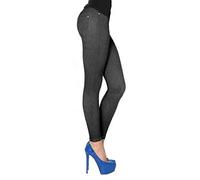 Gladys Leggins Jeans Donnal Pantaloni Donna Elasticizzati Leggings Donna Eleganti Seconda Pelle Misure S/M M/L L/XL Abbigliamento Donna Fashion (L/XL, NERO)