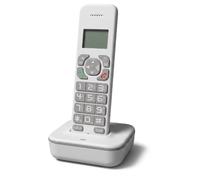Glaeptio Telefono Cordless con Blocco Intelligente delle Chiamate (Spina | Telefono Fisso con Tasti Grandi, Blocco Chiamate, Display LCD, 10 Suonerie per la Casa, Cordless Espandibile