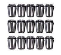 Glakyur 15 pezzi Set di pinze a molla di precisione a pinza ER25 Set da 2 a 16 mm pinze a per fresatura Utensili per tornio e motori mandrino