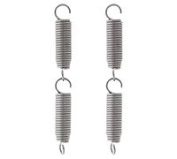 Glakyur 4 Pezzi Grande Cassa Pedale Martello Martello Molle Argento Risposta Tamburo Pedalo Molla Tamburo PeDale Martello Pezzi