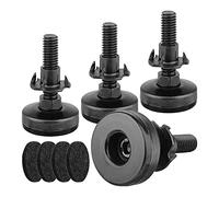 Glakyur 4 Pezzi Livellatori Mobili Piedi Livellamento Mobili Robusti Livellatori Gamba Regolabili per Armadi Sedie Rialzo