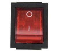 Glakyur Intterrutore a bilanciere a 4 Pin DPST on/off Snap in Luce 15A/250V 20A/125V AC 28x22mm