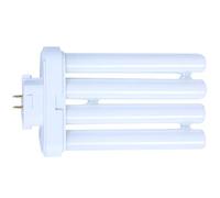 Glakyur Lampadina Fluorescente Compatta A 2 Tubi Tubo Quadrangolare Da 6500 K A 220 V 27w