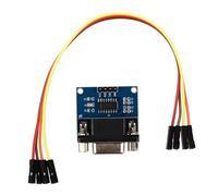 Glakyur MAX3232 RS232 porta seriale TTL Convertitore Modulo DB9 connettore con 4 cavi di salto