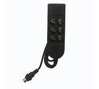 Glakyur Parti di Poltrona Inclinabile Elettrico Interruttore di Inclinazione Elettrico Interruttore Motore Inclinazione Controller Manuale a 6 Pulsanti per Divano Elettrico