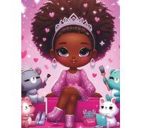 Glam Team Composition Notebook for Girls | Back To School Fashion Notebook for Elementary Girls | Cute Notebooks for Girls