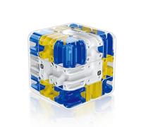 Glamifyr Labirinto 3D, cubo da labirinto 3D, sfera da labirinto 3D, 7 x 7 dadi, sfera a cubo labyriNth girevole, giocattolo antistress per adulti e bambini - labirinti a sfera dai 4 anni in su, idea