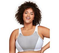 Glamorise 1166, Reggiseno Donna, Grigio-Grigio, 4C (Taglia Produttore: 36C)