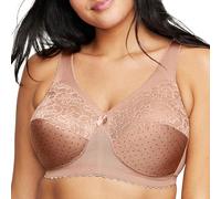 Glamorise Magiclift Original Support Bra Wirefree #1000, Reggiseno a Coppa Piena Donna, Marrone, 6J