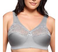 Glamorise Magiclift Original Support Bra Wirefree #1000, Reggiseno a coppa piena Donna, Soft Gray, 13E
