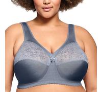 Glamorise Magiclift Original Support Bra Wirefree 1000 Reggiseno Altamente Coprente, Opaque, Folkstone Grigio, 6E Donna
