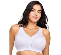 Glamorise Magiclift Posture Back Bra Wirefree #1265, Reggiseno Donna, Bianco, 10G