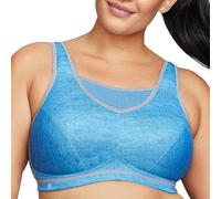 Glamorise No-Bounce Camisole Sports Bra Wirefree #1067, Reggiseno Sportivo Donna, Denim Chiaro, 6H