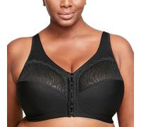 Glamorise Reggiseno da Donna a Copertura Totale, Opaco, Nero, 9G
